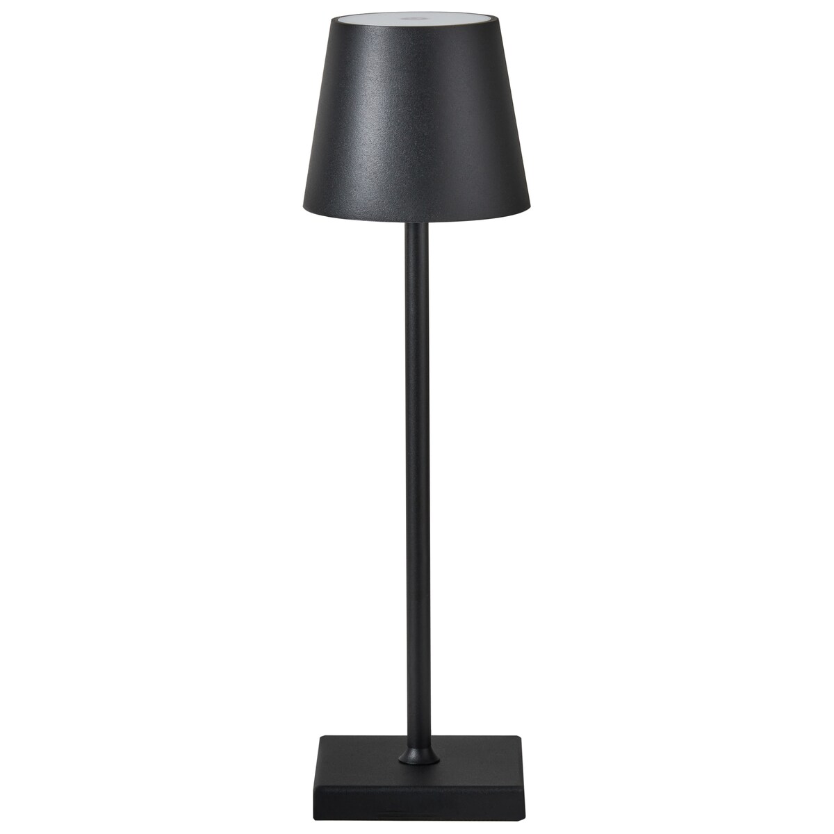 Bezprzewodowa lampa stołowa LED BACEIRO Ze ściemniaczem Metal Czarny