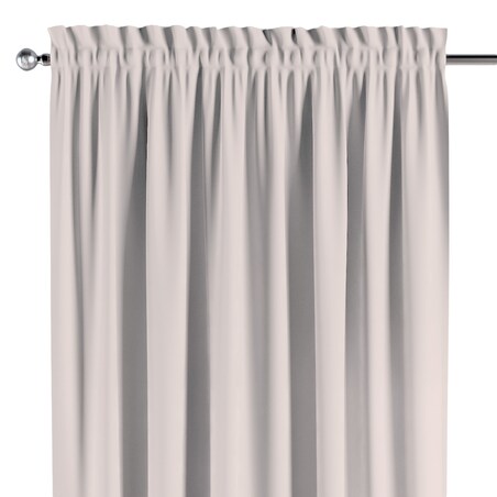 Zasłona na kanale z grzywką 1 szt. 130x260 ecru