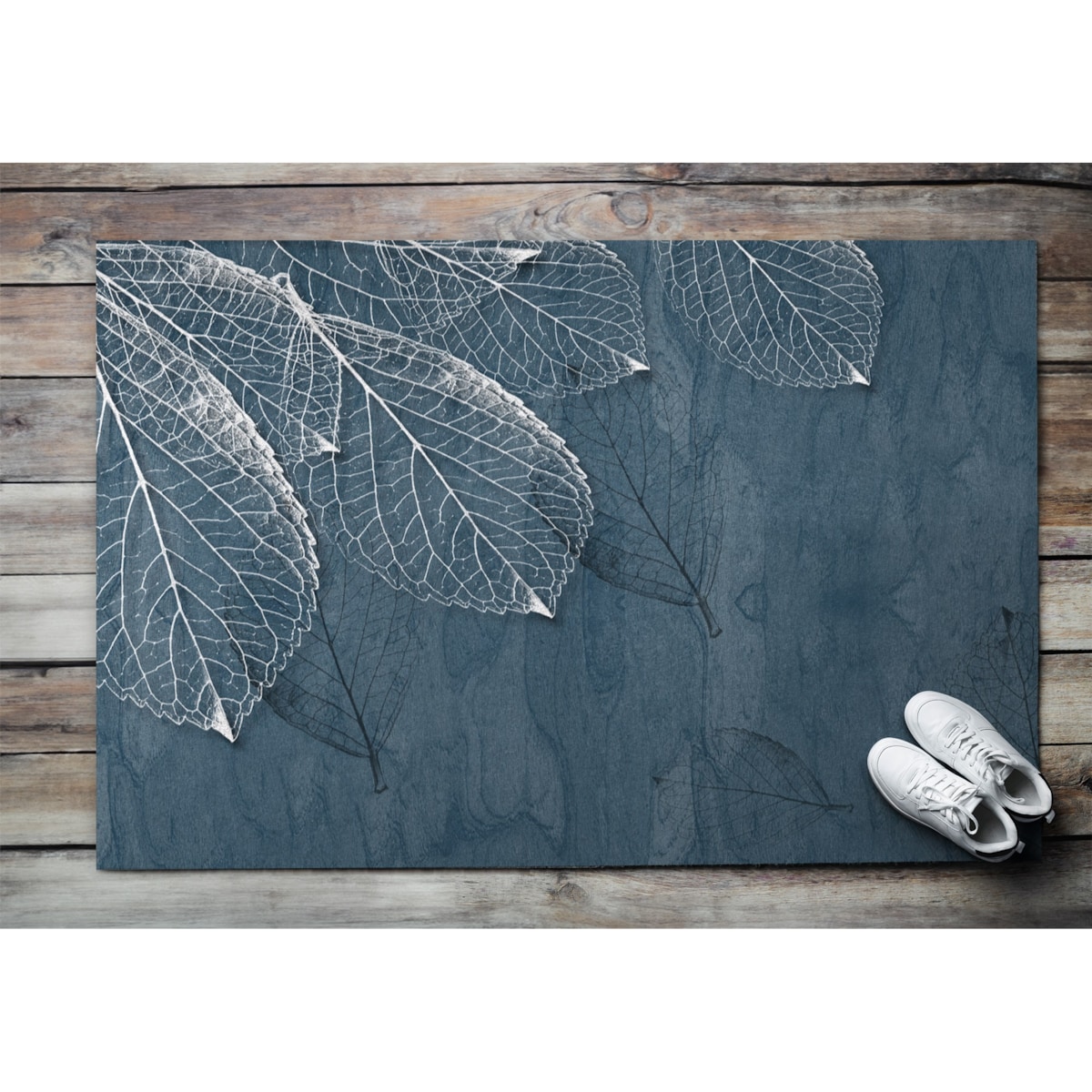 Wycieraczka zewnętrzna XXL Kwiatowy wzór 150x100cm