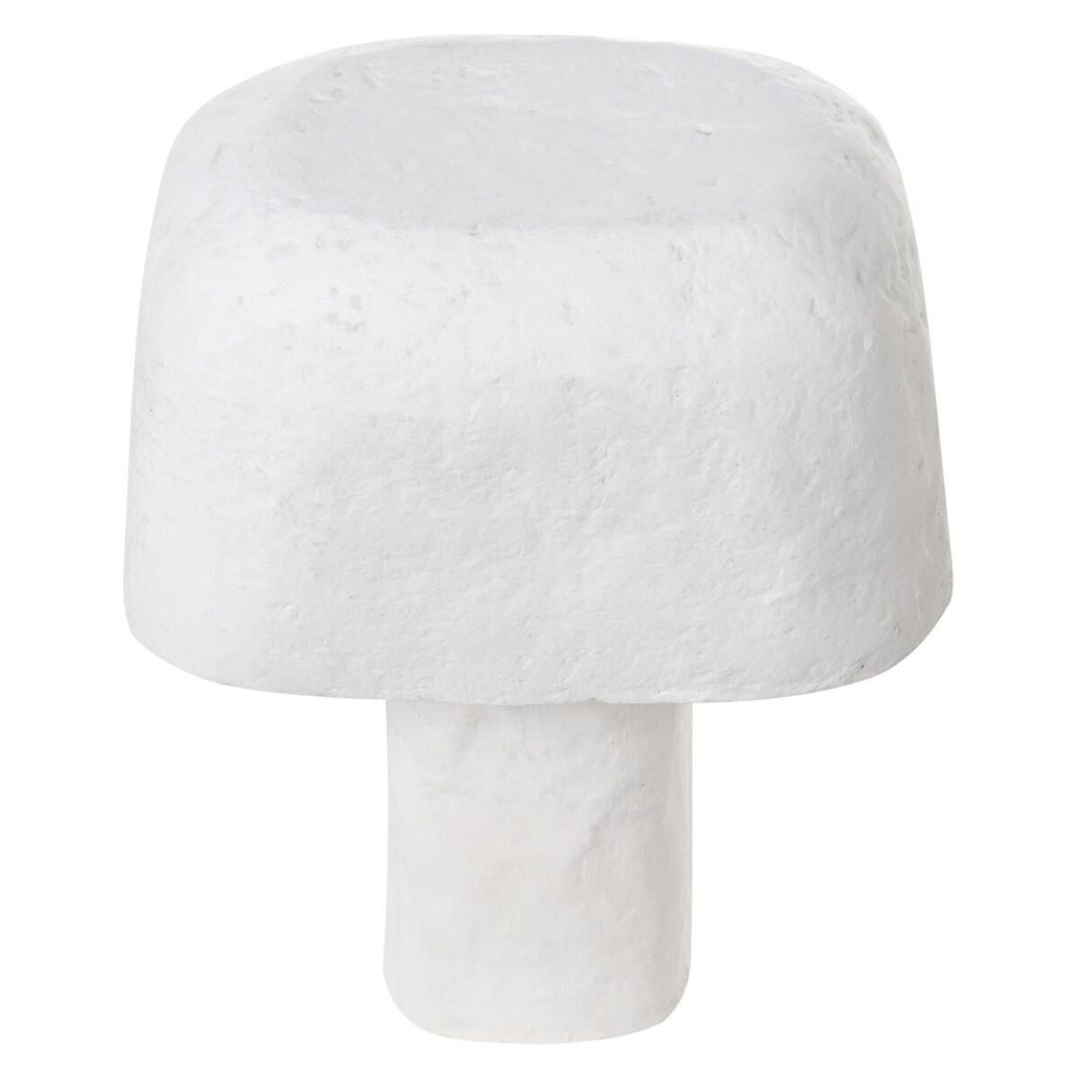 Lampa stołowa CARRASCO Papier-mâché Biały