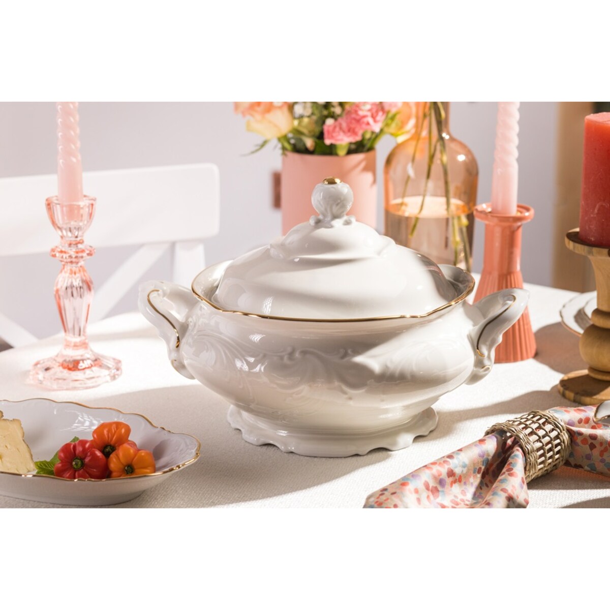 Waza 3000 ml Fryderyka Ivory 3617