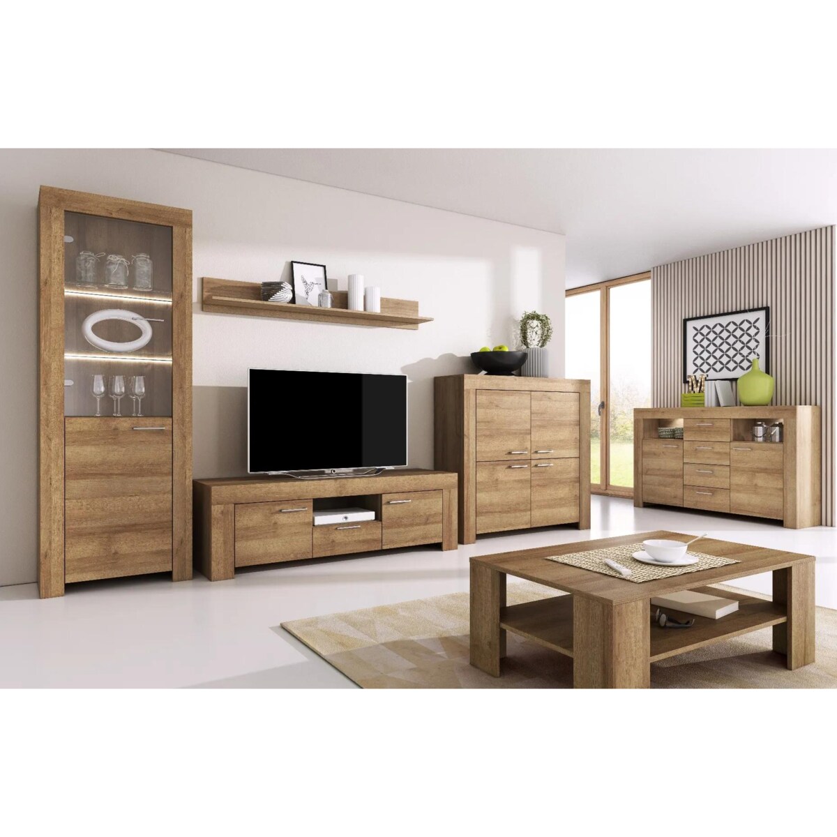 Komoda BROKON 120 dąb riviera