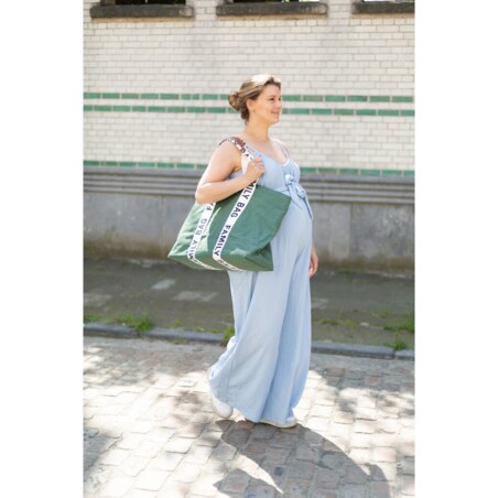 Childhome Torba Family Bag Signature Zielona