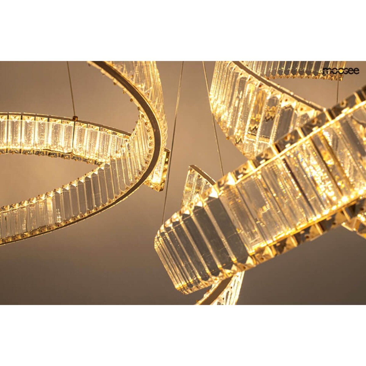Dekoracyjna lampa wisząca Liberty Line MSE1501100191 Moosee LED 85W 3000K złota