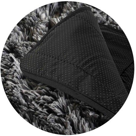 Dywan Shaggy Futrzany Pluszowy Antypoślizgowy Do Salonu Pokoju 80X120 Cm