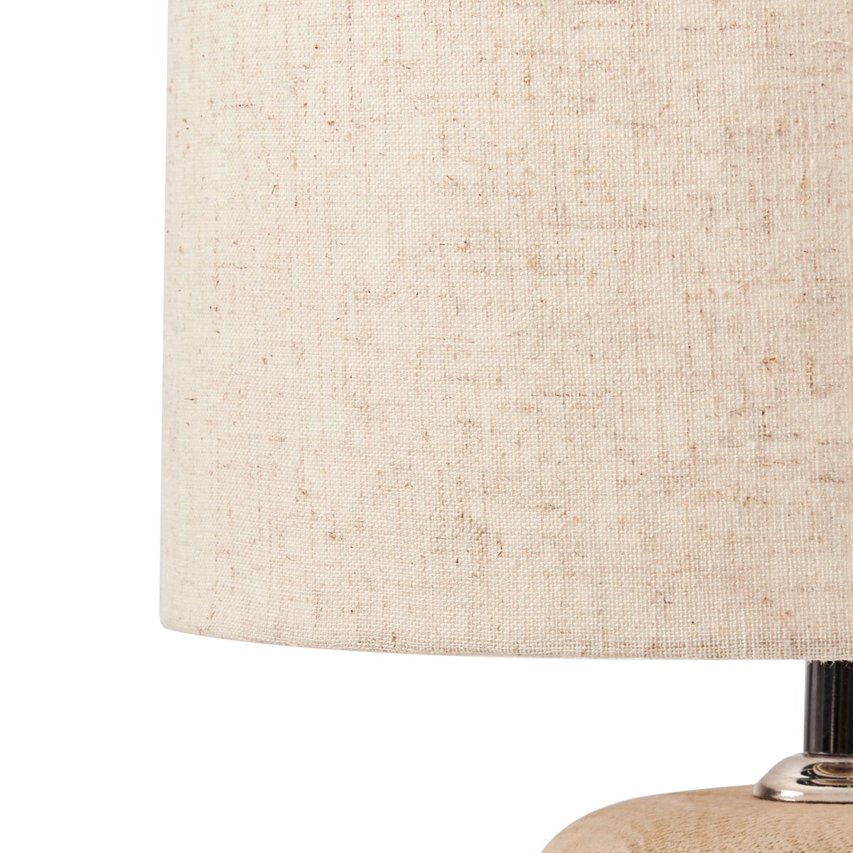 Lampa stołowa BETWA Drewno mango Jasnobrązowy