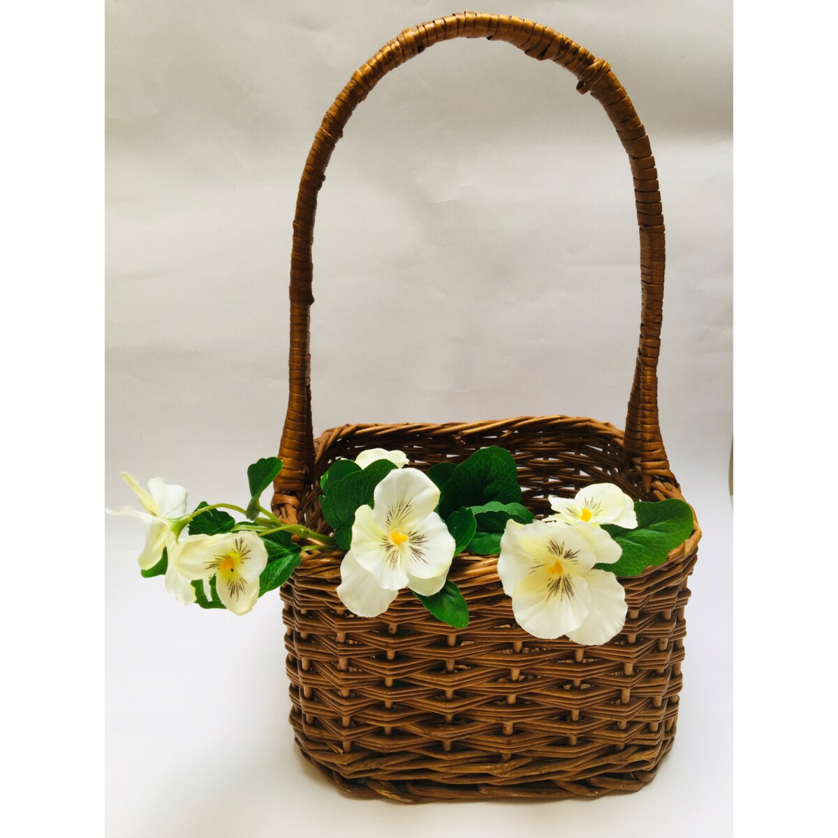 BRATKI kwiaty sztuczne NA DEKORACJE koszyka doniczki Wielkanoc stroik 3 szt
