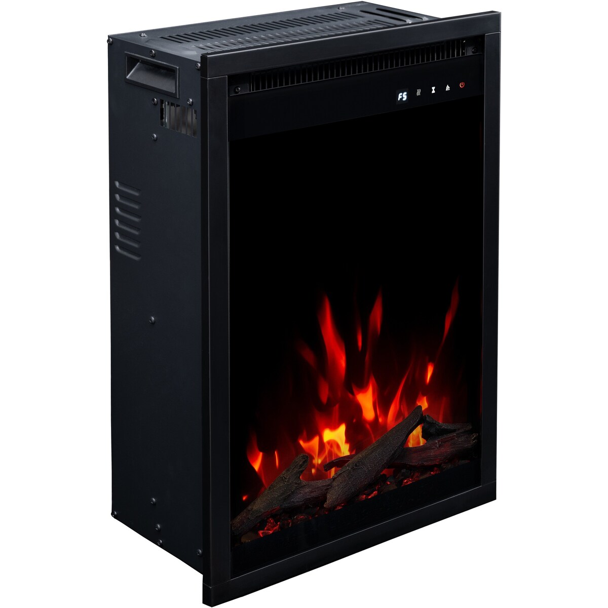 Wkład elektryczny AFLAMO 3D - do zabudowy - 40x60x20 cm - kominek LED z funkcją grzania 750/1500 W