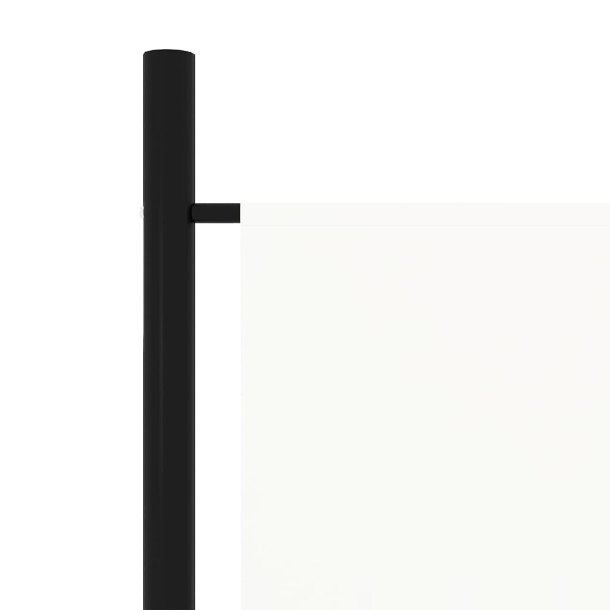 vidaXL Parawan 5-panelowy, biały, 250 x 180 cm