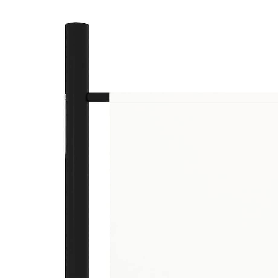 vidaXL Parawan 5-panelowy, biały, 250 x 180 cm
