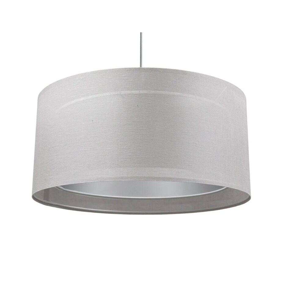 Lampa wisząca DUO LEN LIGHT 003-50 szara/srebrna