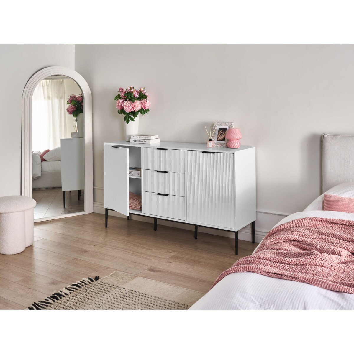 Szafka 2-drzwiowa LEDUC Biały