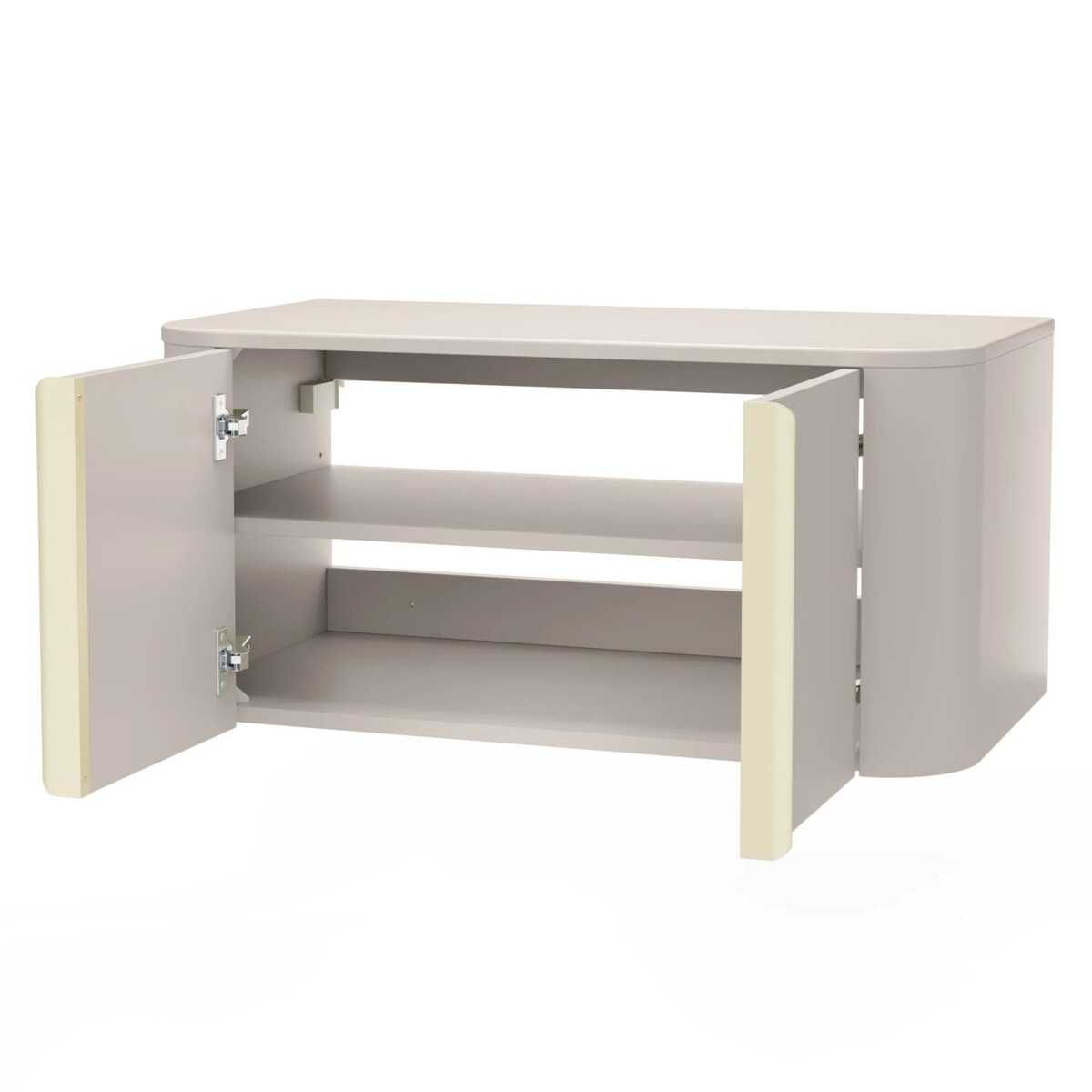 Komoda szafka łazienkowa pod umywalkę 37,6x80,2x43,6 cm POPS beżowa