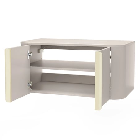 Komoda szafka łazienkowa pod umywalkę 37,6x80,2x43,6 cm POPS beżowa