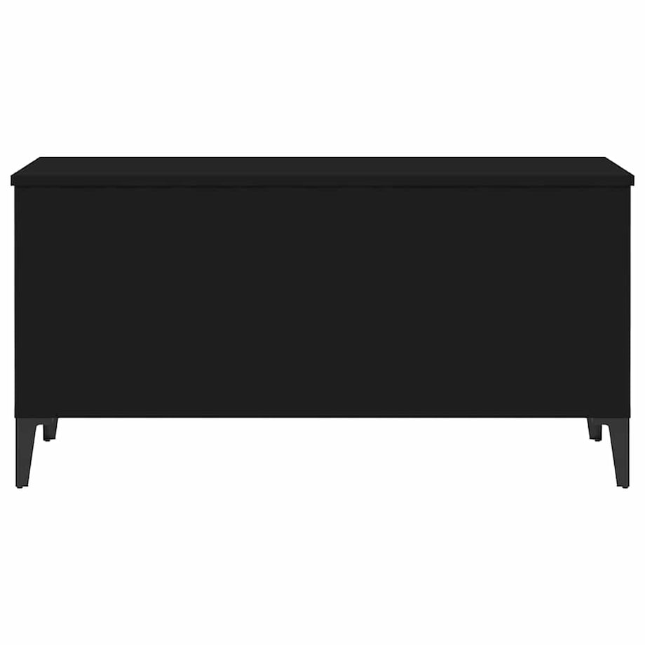 vidaXL Stolik kawowy, czarny, 90x44,5x45 cm, materiał drewnopochodny