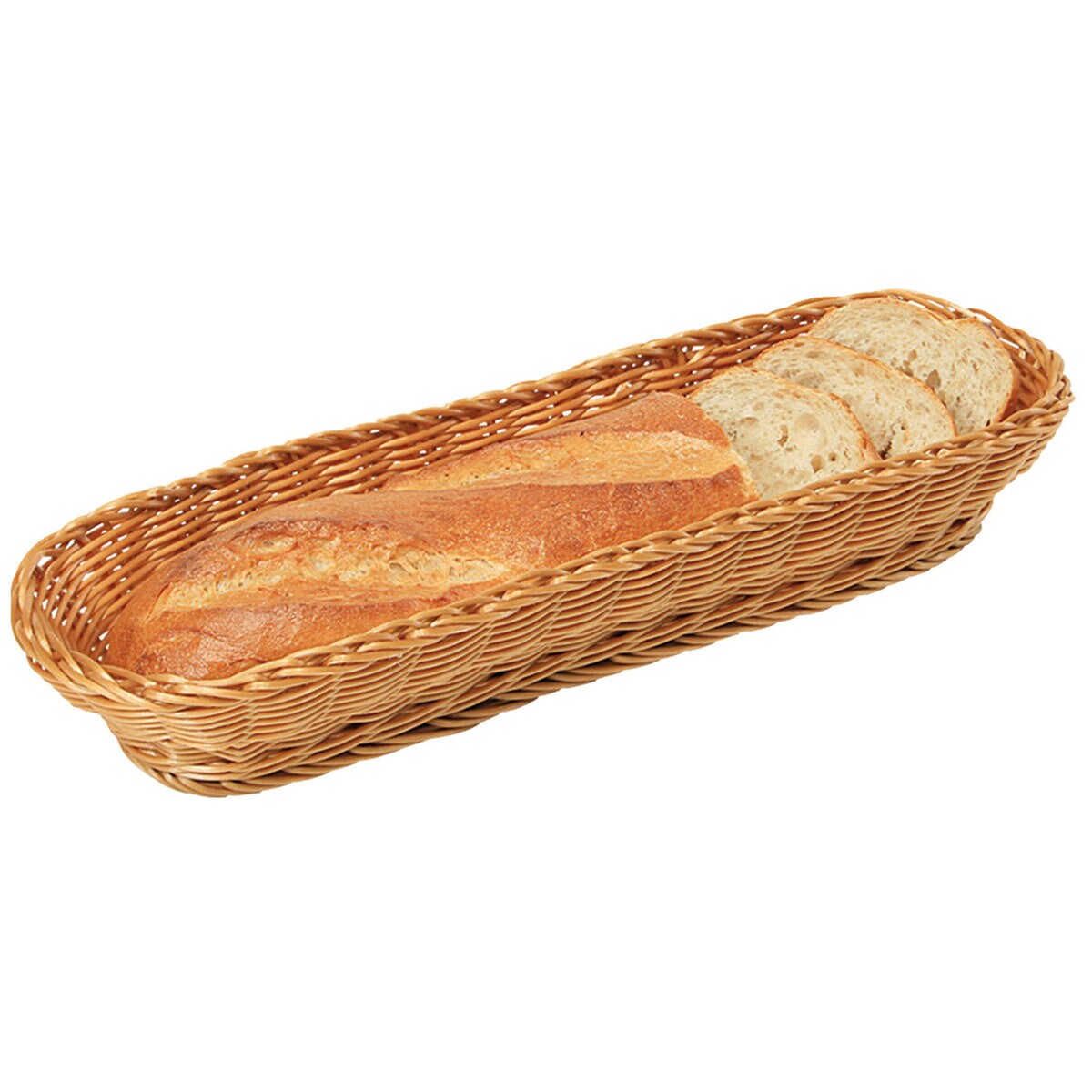 Koszyk owalny na pieczywo, bagietkę, 42 x 16 cm, Kesper