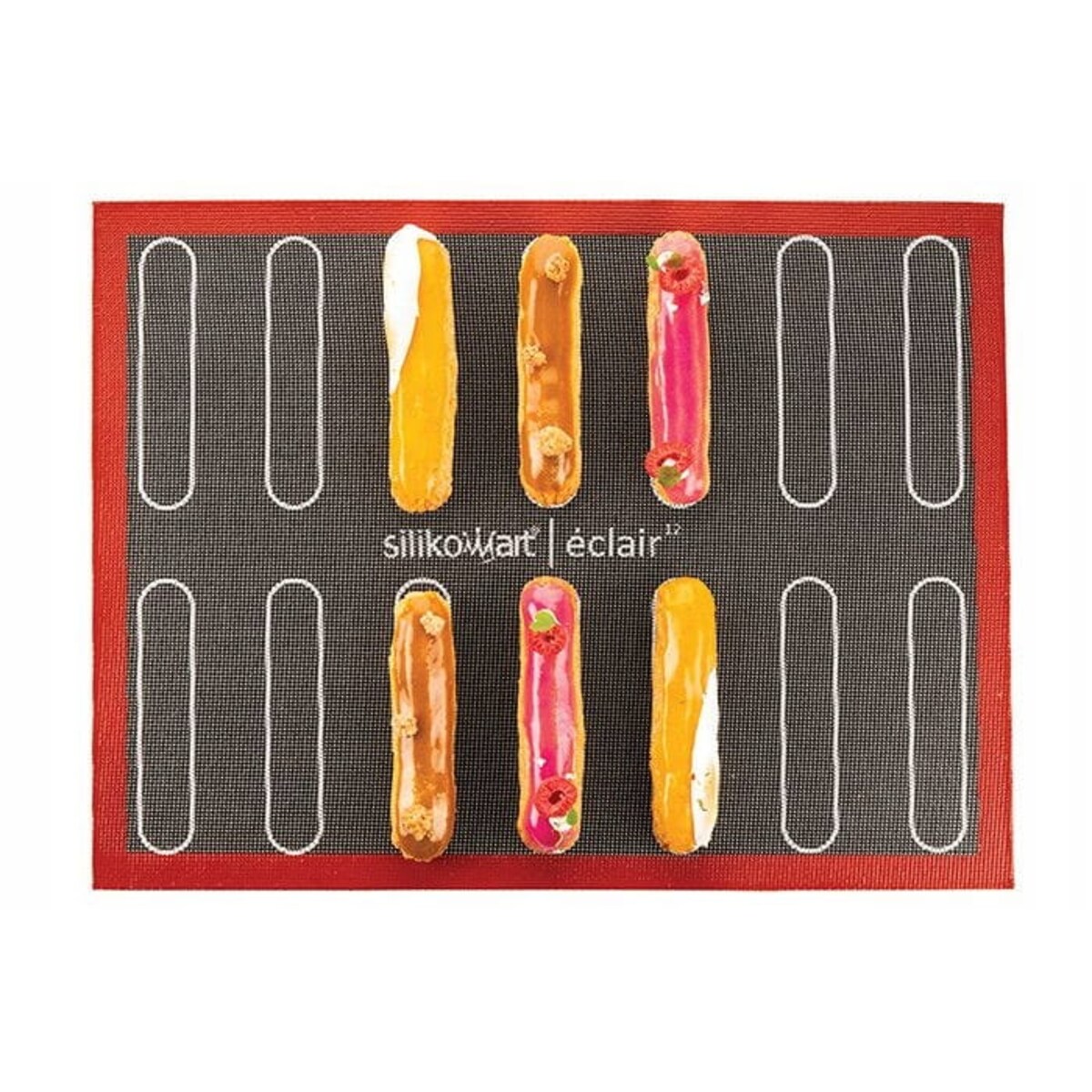 Mata silikonowa do pieczenia - Eclair Choux Mat