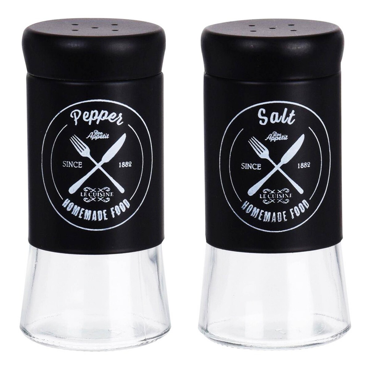 Solniczka Pieprzniczka Przyprawnik Czarny Zestaw