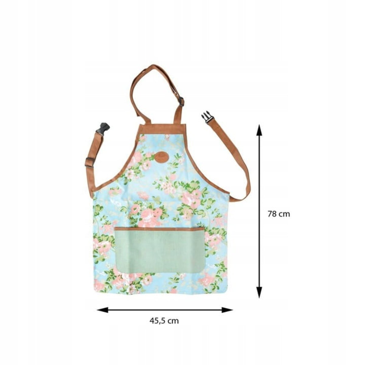Fartuch Ogrodniczy Damski do Pracy w Ogrodzie Róże