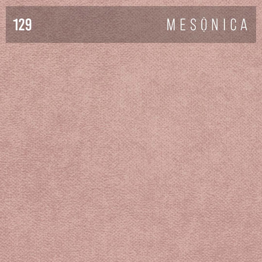 Melow 3-osobowa rozkładana sofa - różowa