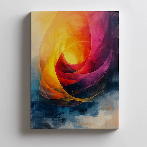 Przebudzenie Barw, 40x50 cm, bez ramy, płótno premium na blejtramie