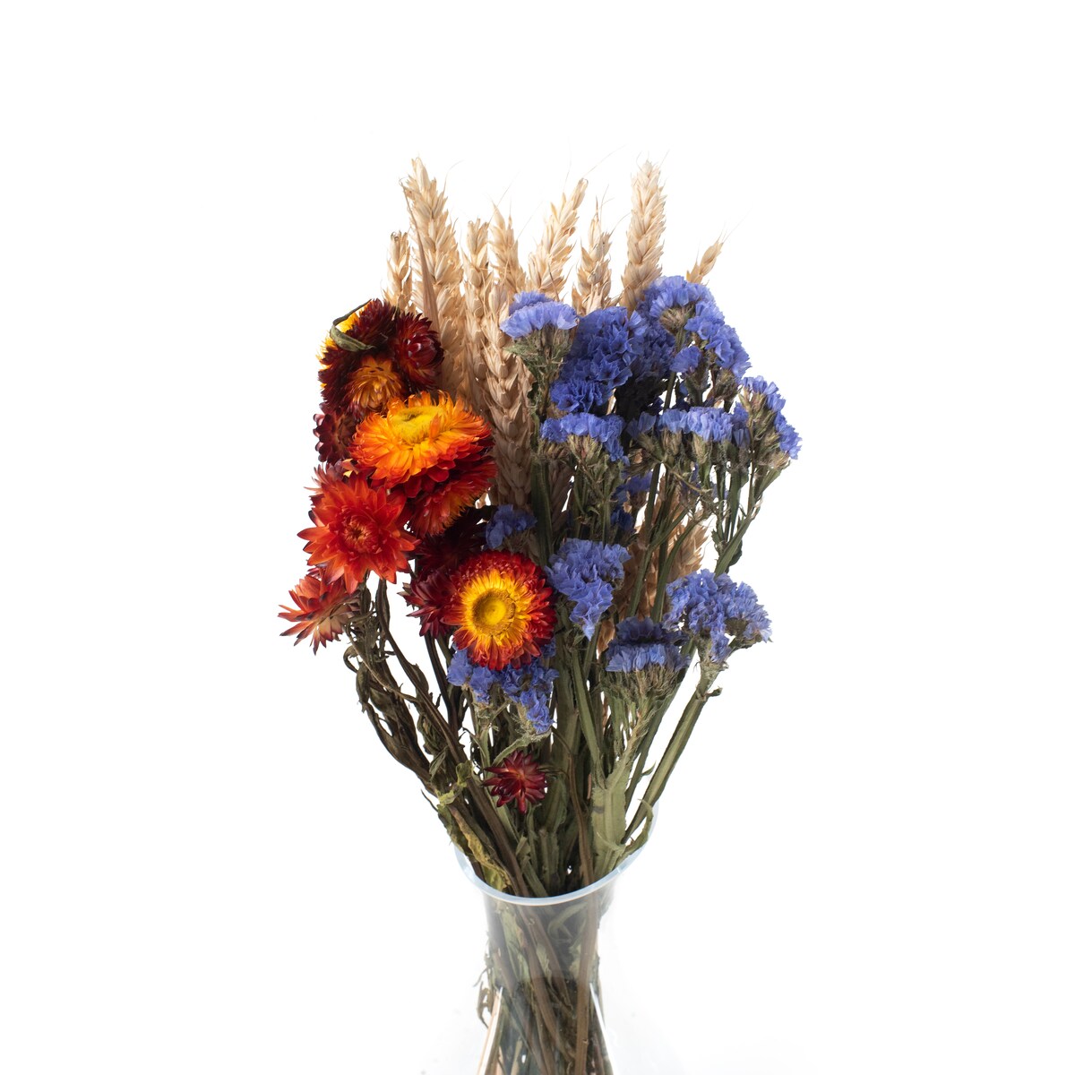 Zestaw suszonych kwiatów Mare roz. S - zatrwian, celozja, pszenica