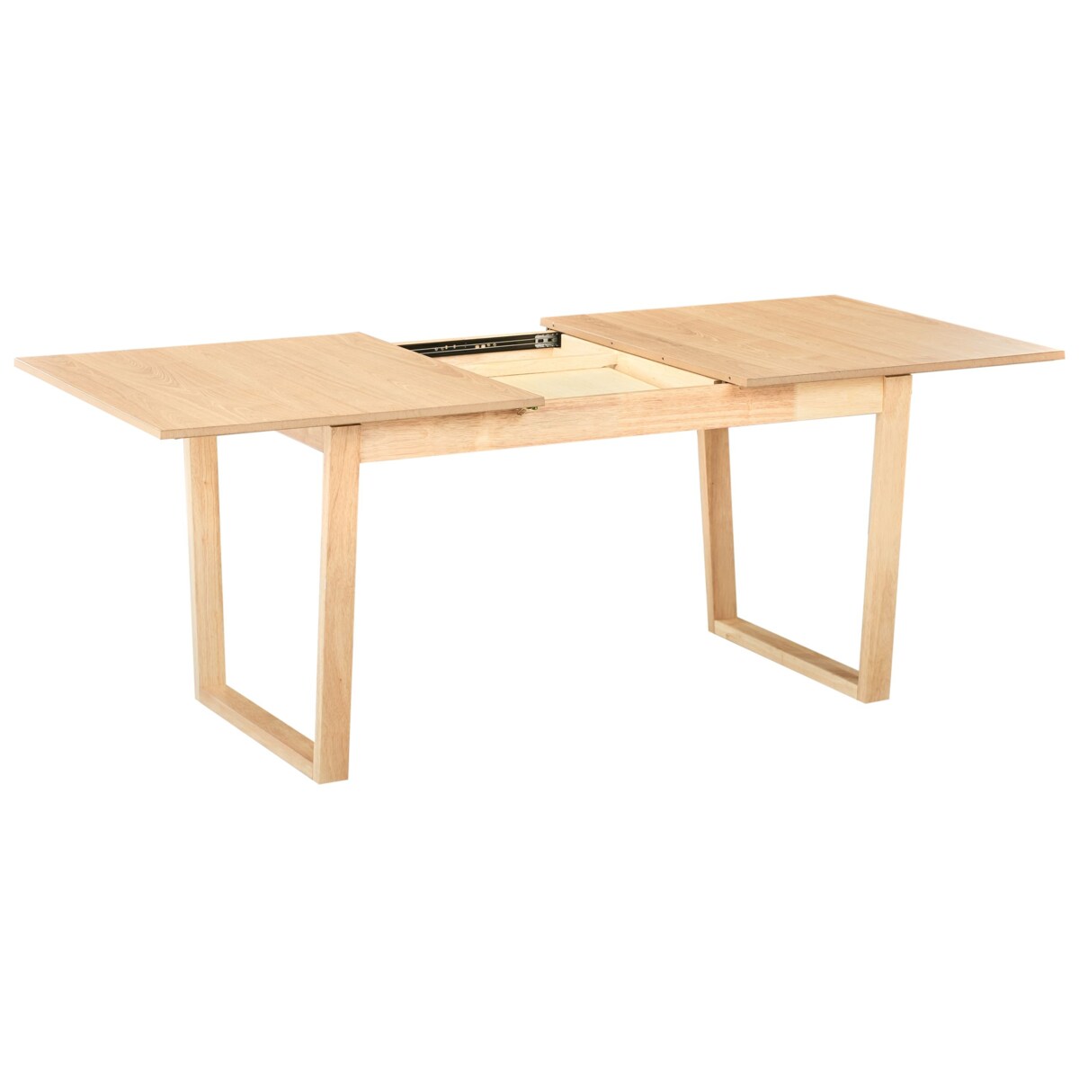 Stół do jadalni rozkładany CAMDEN Jesion jasny 160/200 cm 95 cm