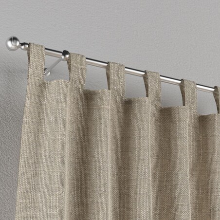 Zasłona na szelkach 1 szt. 130x245 naturalny len