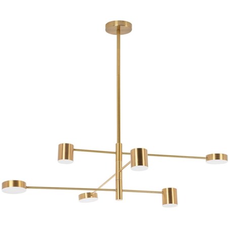 Nowoczesna lampa wisząca Piazetta MSE010100124 złota