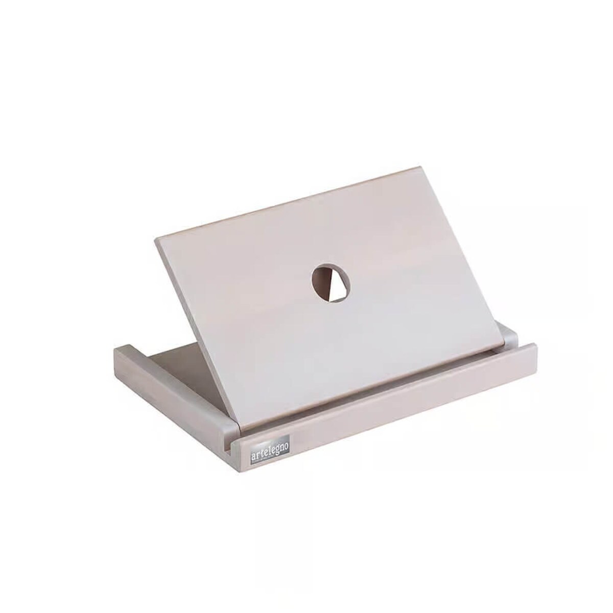 Podstawka na książkę/tablet z drewna bukowego Artelegno - Jasnobrązowy