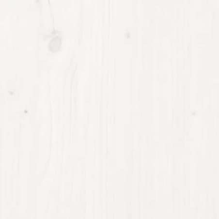 vidaXL Stolik konsolowy, biały, 110x40x75 cm, lite drewno sosnowe