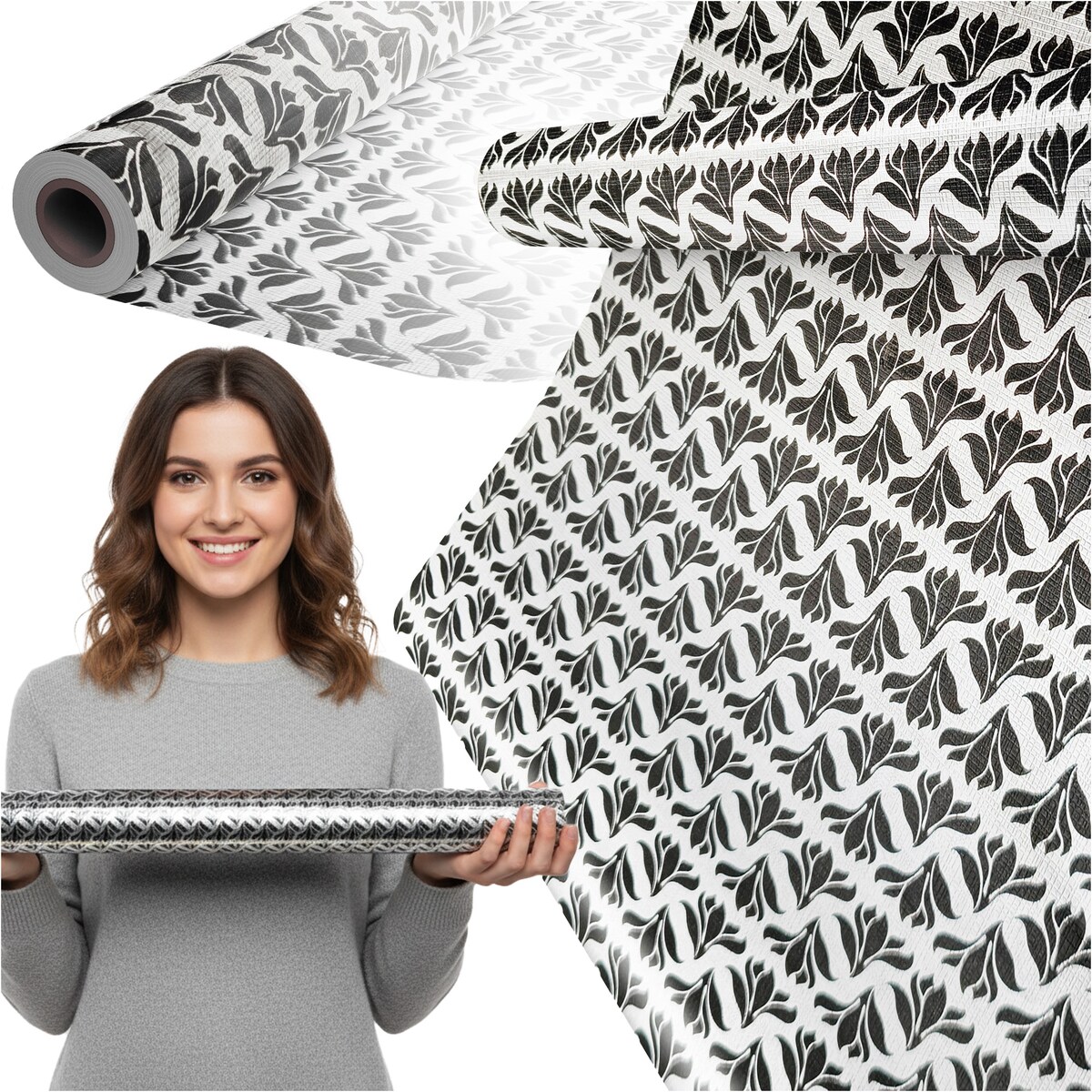 Papier Prezentowy Do Pakowania Prezentów 20 m MEGAROLKA Świąteczny Do Paczek Ozdobny Urodzinowy