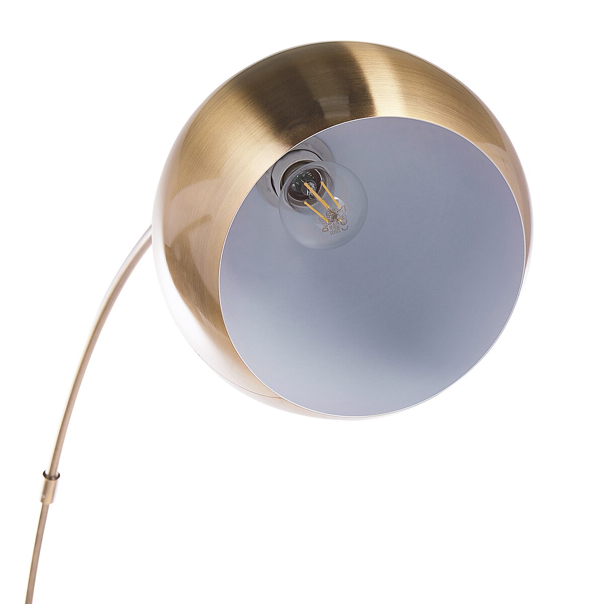 Lampa podłogowa PAROO Metal Mosiężny