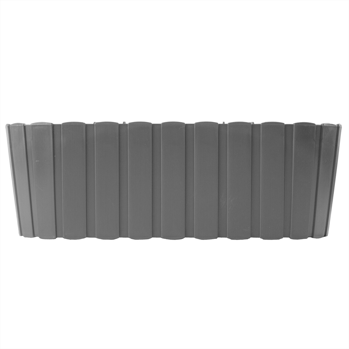 Skrzynka Balkonowa Donica Ogrodowa 38,3 Cm Do Powieszenia Szara