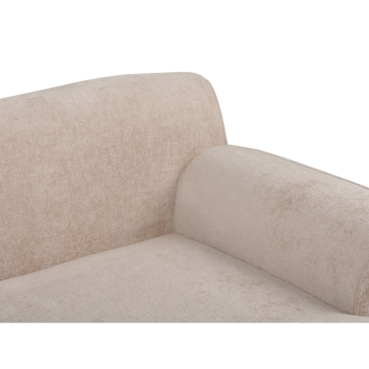 Narożnik szenilowy lewostronny beżowy SIMOS