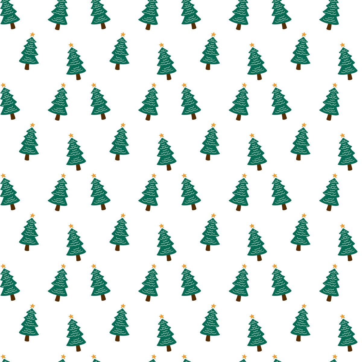 Serwetki świąteczne - Choinki (2 szt.)