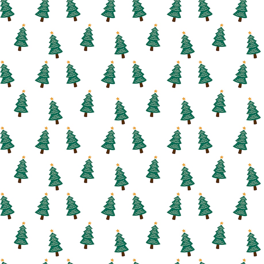 Serwetki świąteczne - Choinki (2 szt.)