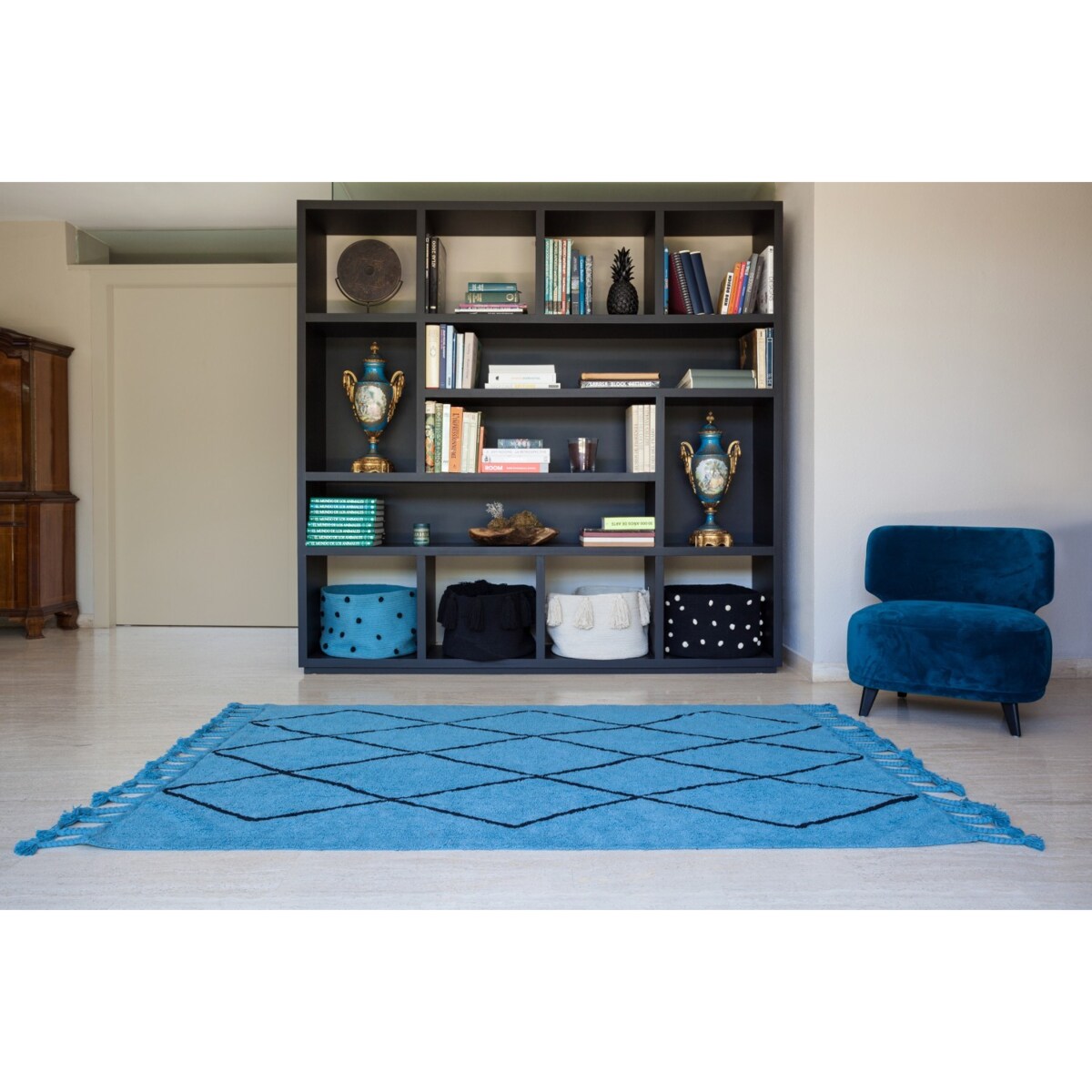 Lorena Canals - Kosz dekoracyjny Tassels Natural