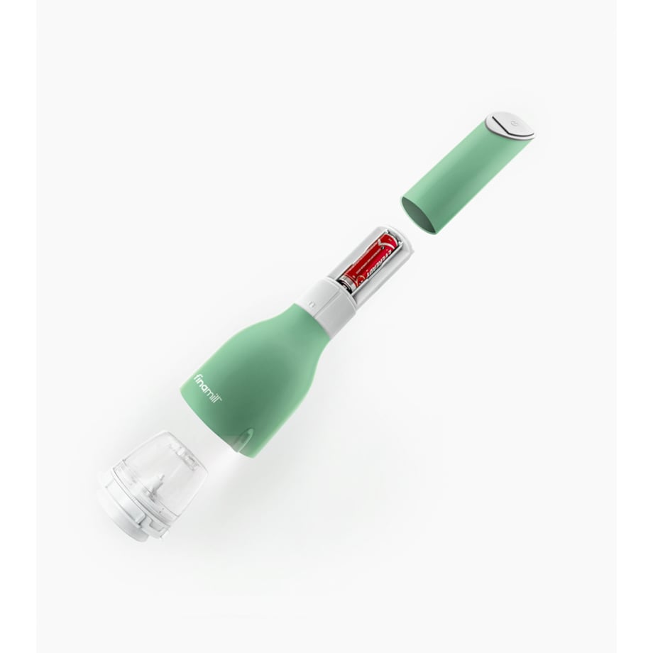 Elektryczny młynek do przypraw FinaMill - Zielony