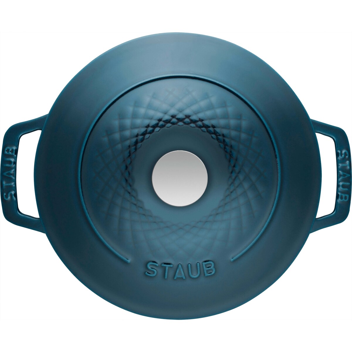 Garnek żeliwny okrągły Staub - 4 ltr, Morski