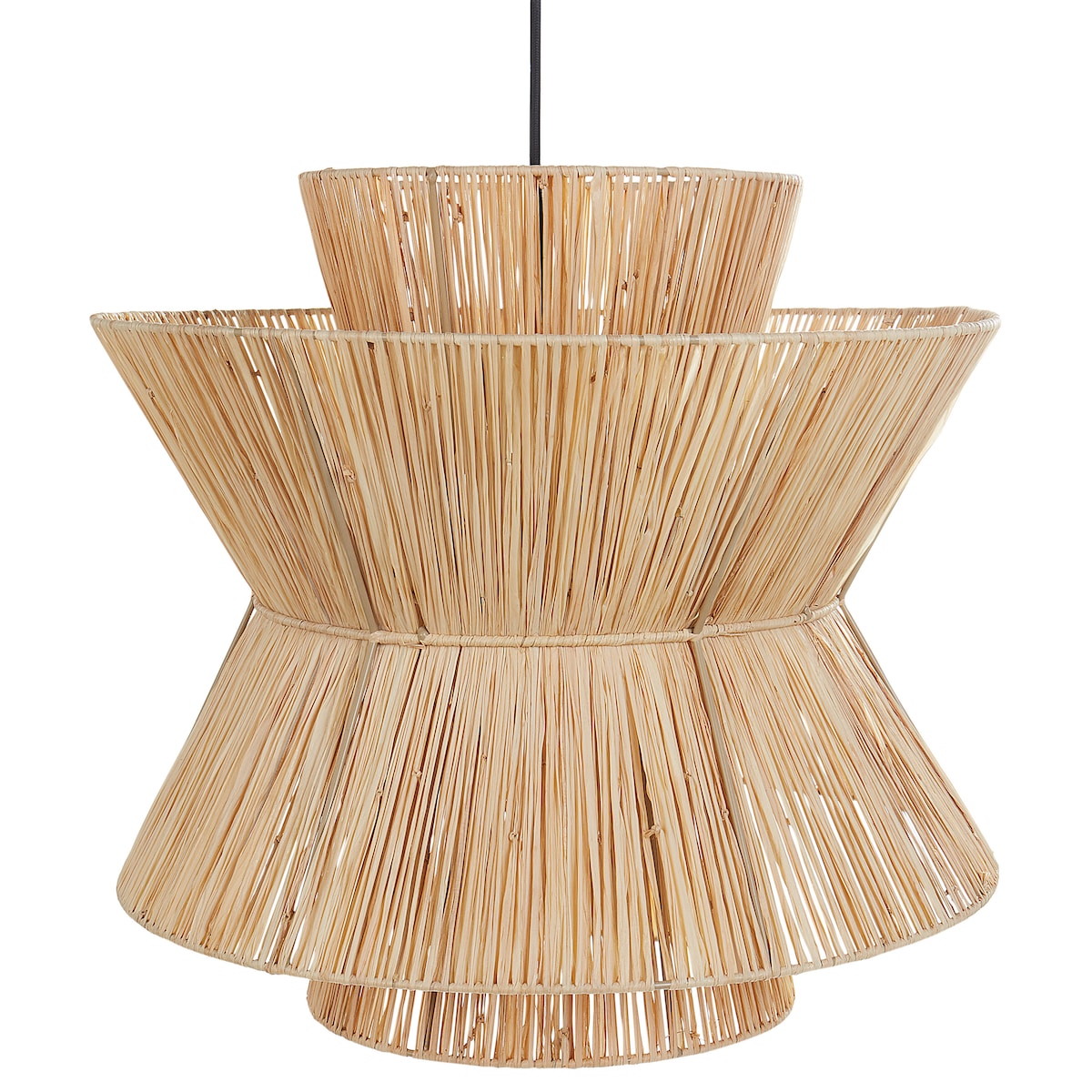 Lampa wisząca TELAMBA Plecionka Naturalny
