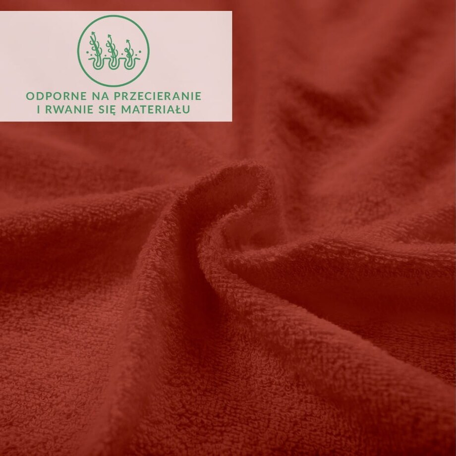 Prześcieradło frotte z gumką 90x200 kolor bordo