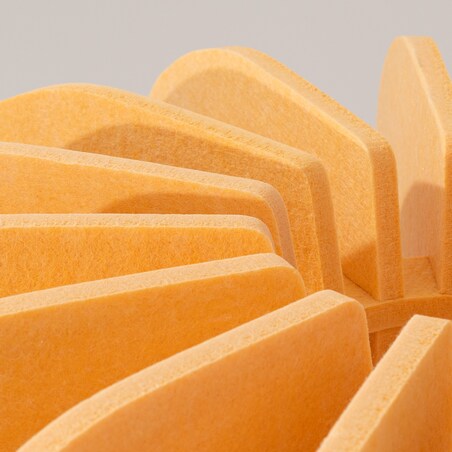 Lampa podłogowa MULA 45 żółta