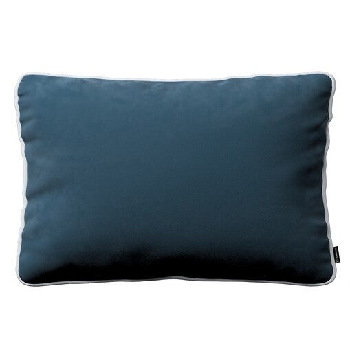 Dekoria Poszewka Laura na poduszkę prostokątna 60 x 40 cm 60x40 pruski błękit