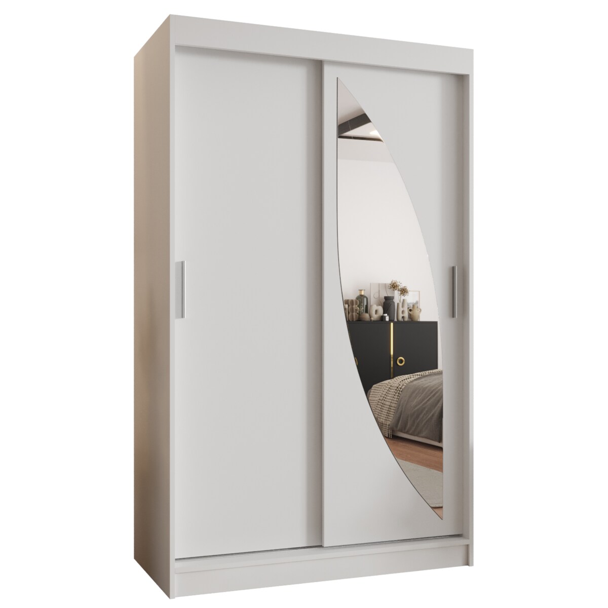 Szafa przesuwna MILO 120 biały