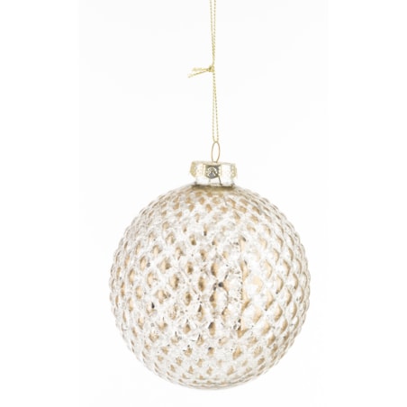 Bombka szklana 12 szt. DOURADO Ø 10 cm
