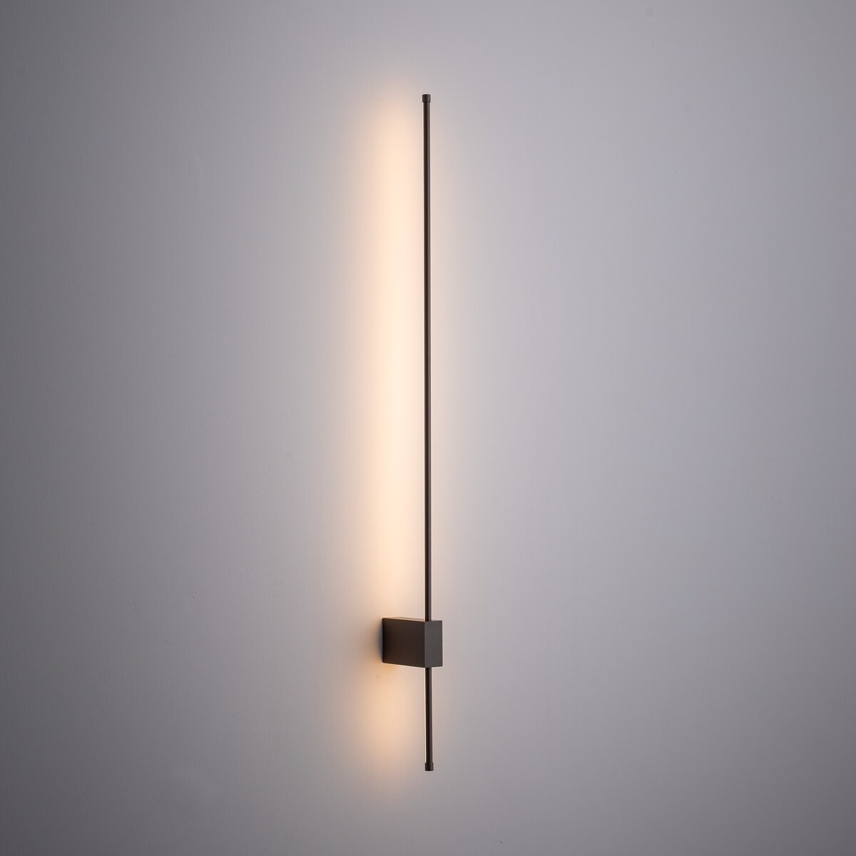 Kinkiet Led Tk Lighting Lixa Liniowe Podświetlenie Ścian Brąz 12W