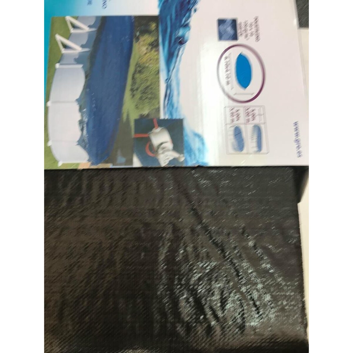 Pokrywa zimowa basenowa 730x375cm GRE