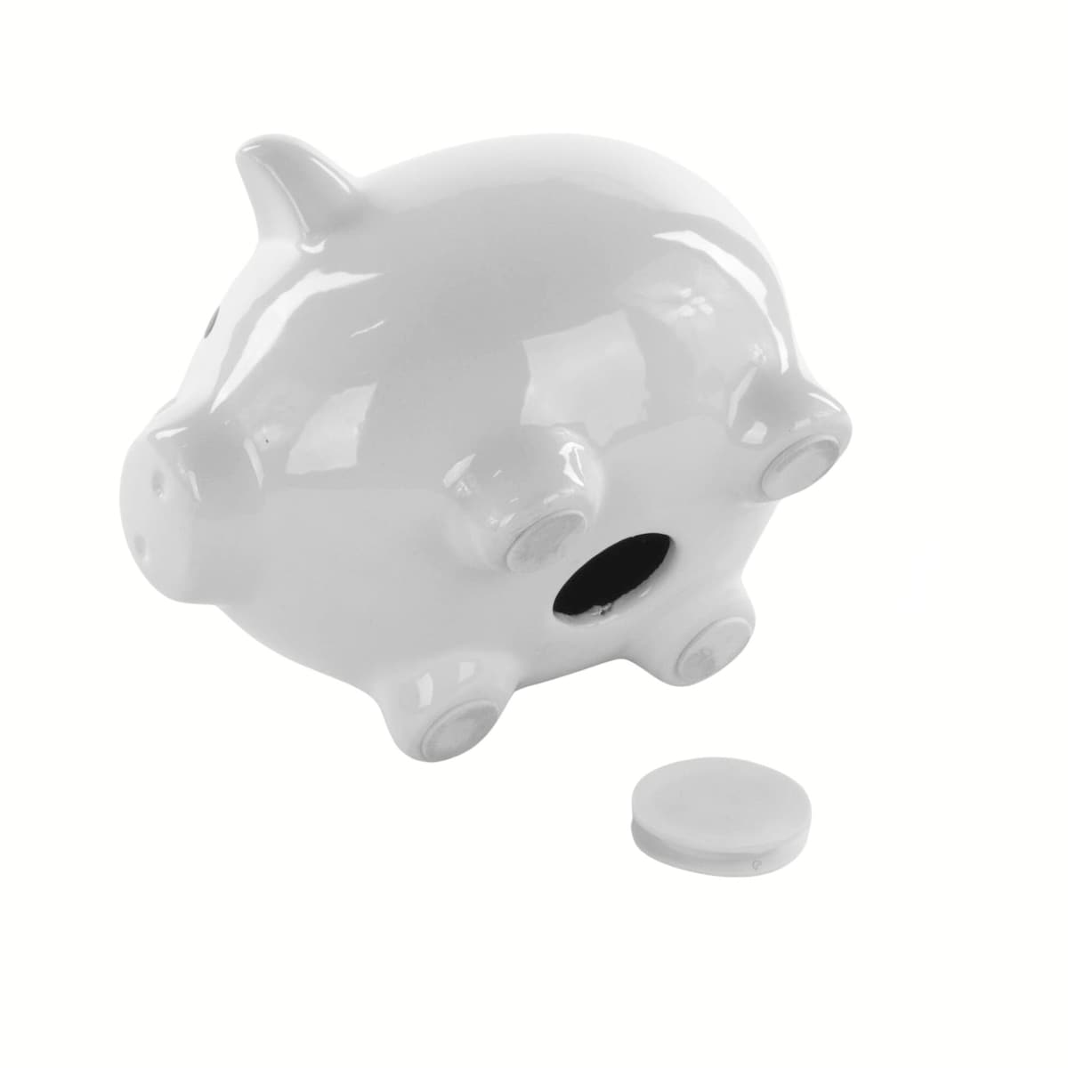 Skarbonka świnka ceramiczna, 18 x 15 x 13 cm