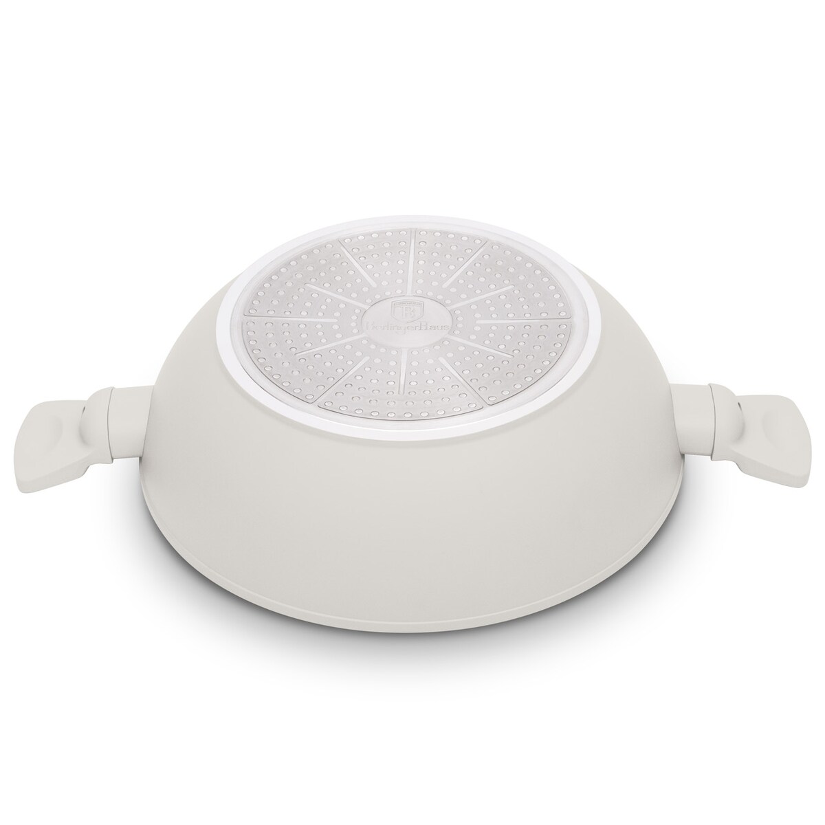 Patelnia Wok z pokrywka 30cm BerlingerHaus Sahara Collection